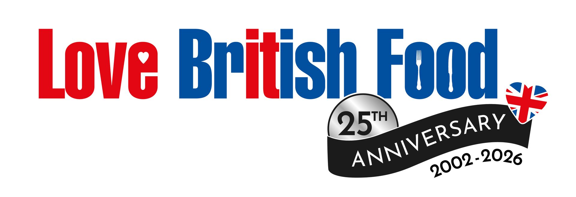 Love British Food, celebrating 25 years, 2002 to 2026